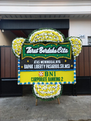 Papan Bunga Duka di Tarakan Barat